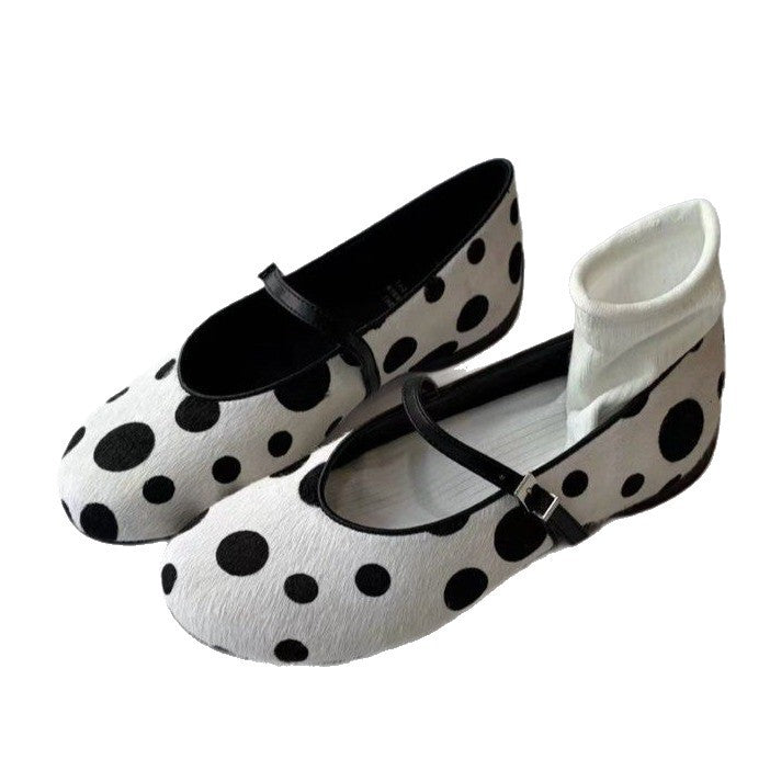 Damen Ballerinas mit modischer Schleifenverzierung und atmungsaktivem Material R&B