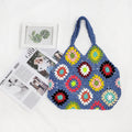 Damen Handgefertigte Häkel-Shopper-Tasche R&B