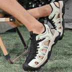 Damen Sportliche Outdoor-Sandalen mit verstellbarem Schnellschnürsystem und rutschfester Sohle R&B