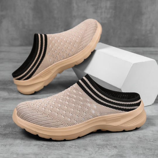 Damen Atmungsaktive Slip-On Clogs mit flexiblem Obermaterial R&B