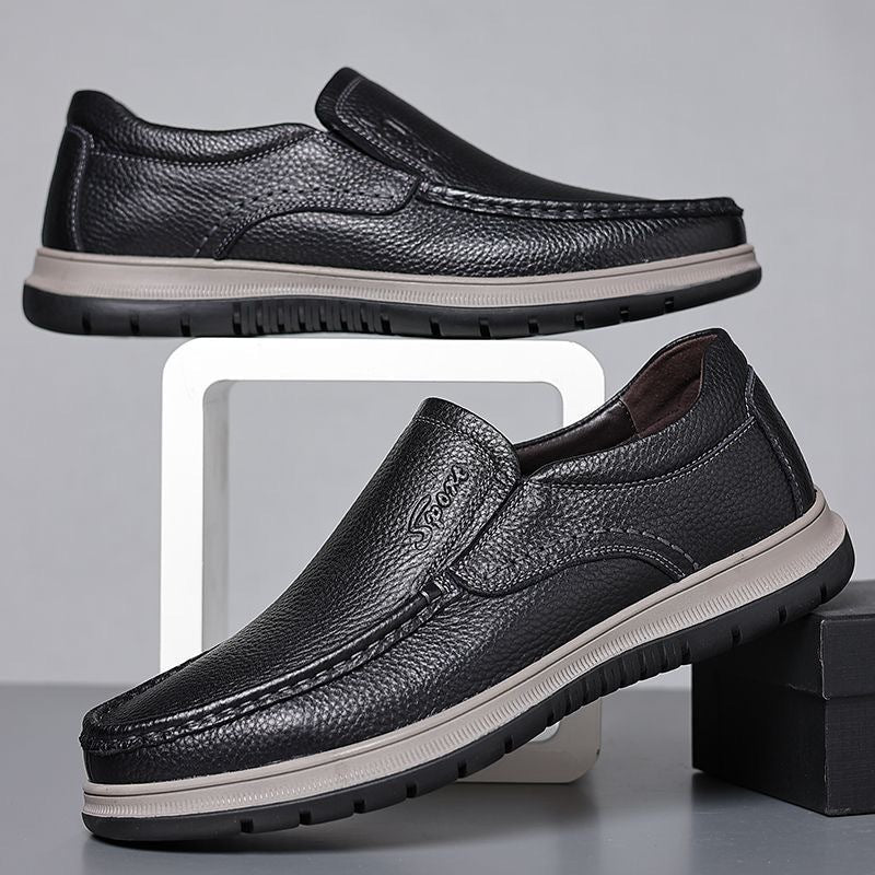 Herren Bequeme Slip-On Mokassins mit rutschfester Sohle R&B