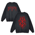 Damen Sweatshirt mit einzigartigem gothischem Motiv