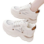 Damen Sportliche Sneaker mit atmungsaktiver Mesh-Oberfläche und komfortabler Sohle