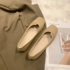 Damen elegante Ballerinas mit modischem Schnitt und komfortablem Fußbett R&B
