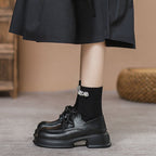 Damen Bequeme Derbyschuhe mit klassischem Design und rutschfester Sohle