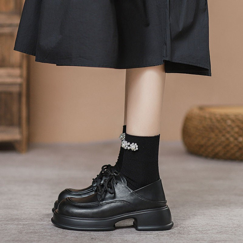 Damen Bequeme Derbyschuhe mit klassischem Design und rutschfester Sohle