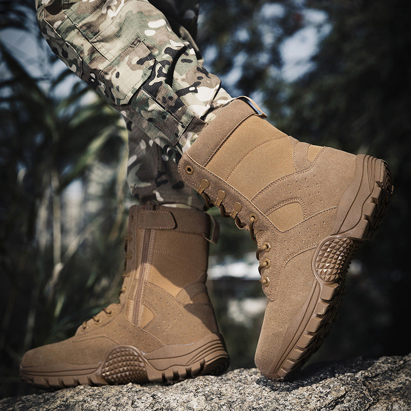 Herren Einsatzstiefel mit rutschfester Sohle und atmungsaktivem Obermaterial R&B
