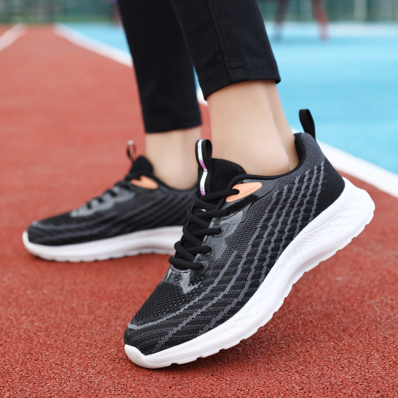 Damen Leichte Laufschuhe mit atmungsaktivem Obermaterial und stoßdämpfender Sohle R&B
