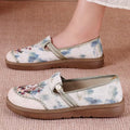 Damen Bequeme und stilvolle Hausschuhe mit floralem Design R&B