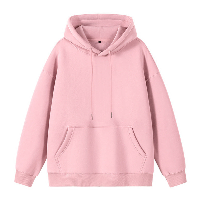 Damen lässiger Kapuzenpullover mit Kängurutasche und bequemem Schnitt R&B