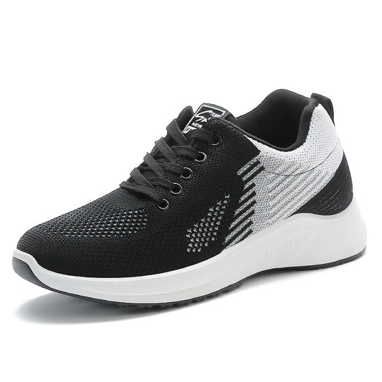 Damen Leichte und atmungsaktive Laufschuhe mit innovativem Strickdesign R&B