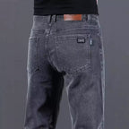 Herren modische Slim-Fit Jeans aus weichem Denim