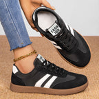 Damen Modische Sneakers mit eleganter Sohle und atmungsaktiver Oberfläche