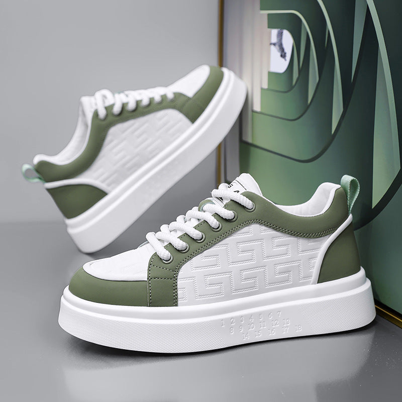 Damen Komfortable Sneaker mit hoher Sohle