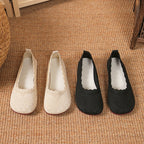 Damen Strick-Ballerinas R&B
