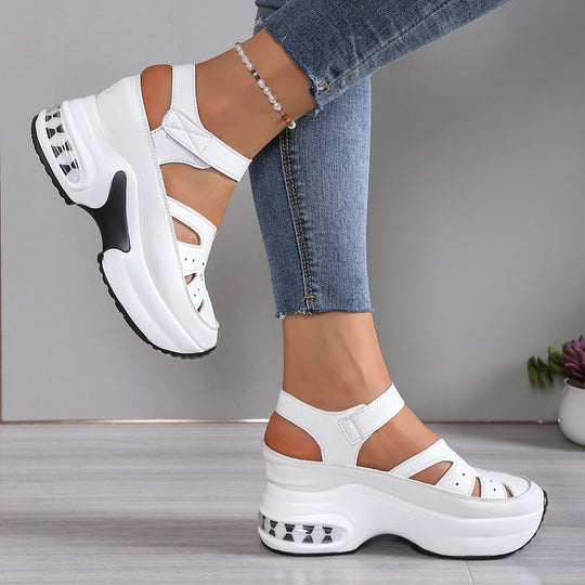 Damen Plateau Sandalen R&B