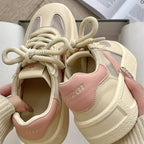 Damen Sneakers mit atmungsaktiver Mesh-Oberfläche und elegantem Design R&B