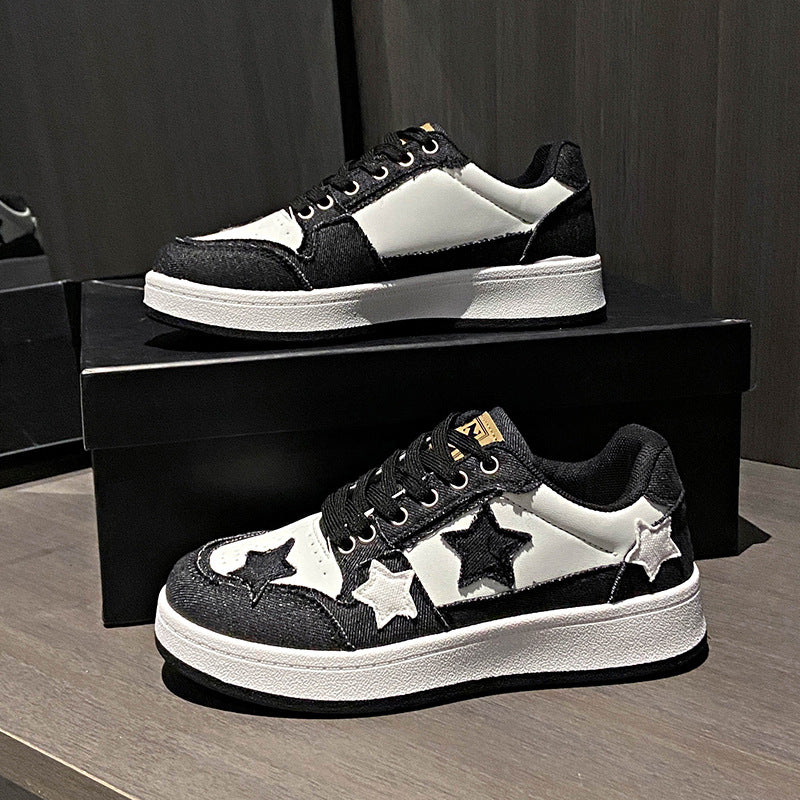 Damen Sneaker mit modischem Sternedesign R&B