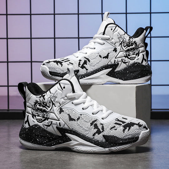 Damen Sportliche High-Top Sneakers mit atmungsaktivem Obermaterial und innovativem Dämpfungssystem R&B