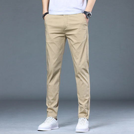 Herren luftige Freizeithosen im modernen Slim-Fit Design R&B