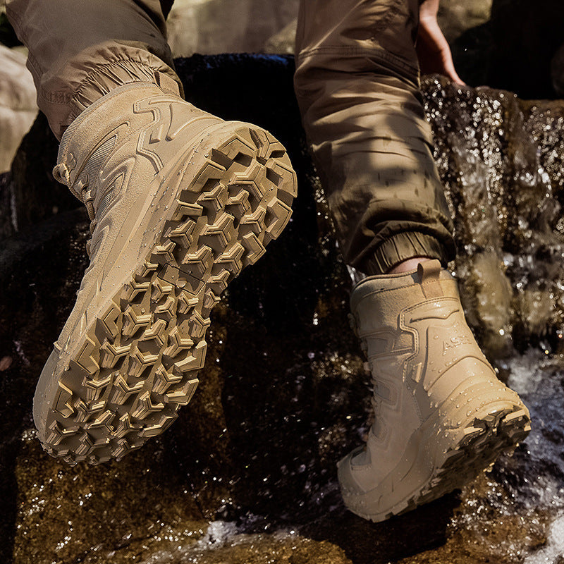 Damen Hochleistungs-Wanderstiefel mit rutschfester Sohle und atmungsaktivem Obermaterial