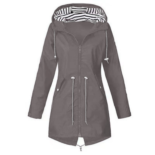 R&B | Kapuze Winddichte Regenjacke Langarm