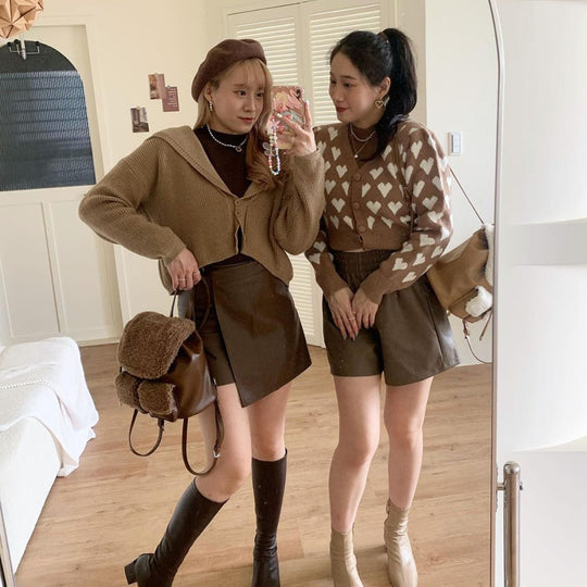 Damen Minirock mit elegantem Schnitt und praktischen Eingrifftaschen R&B