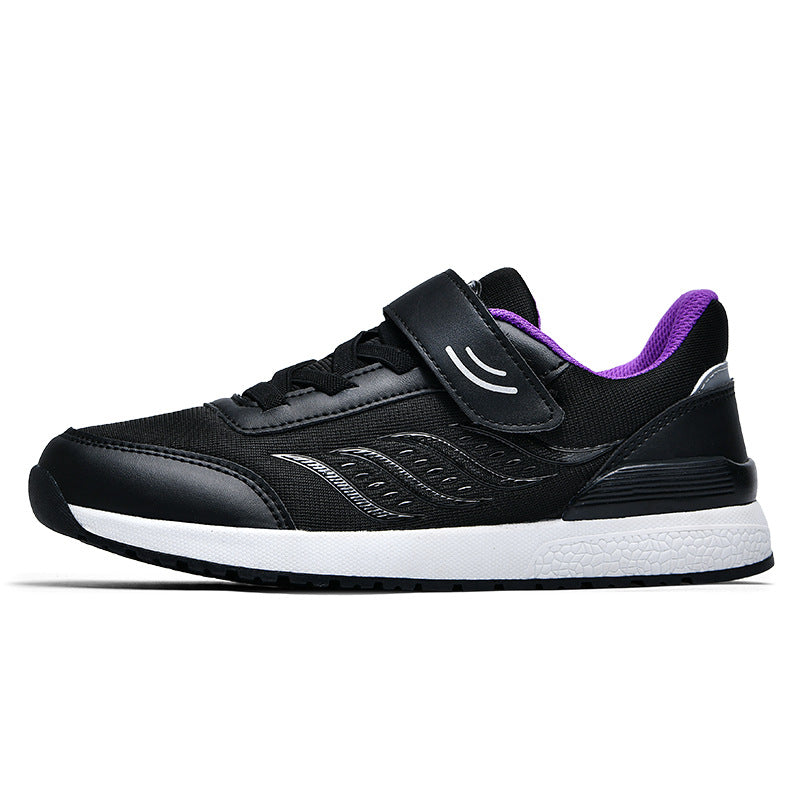 Damen Sportliche Sneaker mit praktischem Klettverschluss und atmungsaktiver Oberflächenstruktur R&B