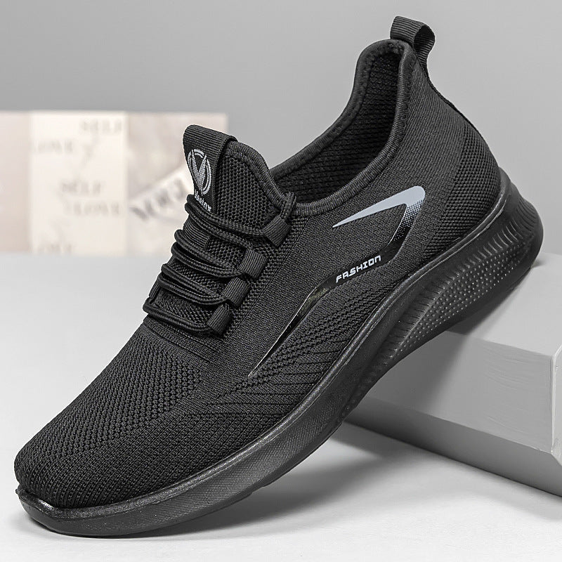 Damen Lauf-Sneaker mit atmungsaktiver Strick-Oberfläche und rutschfester Sohle R&B