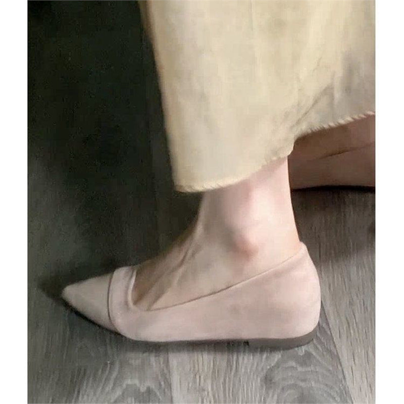 Damen elegante Slingback-Mules mit spitz zulaufendem Design R&B
