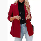 Damen Modischer Blazer mit lässigem Schnitt R&B