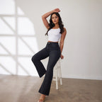 Damen High-Waist Schlagjeans R&B