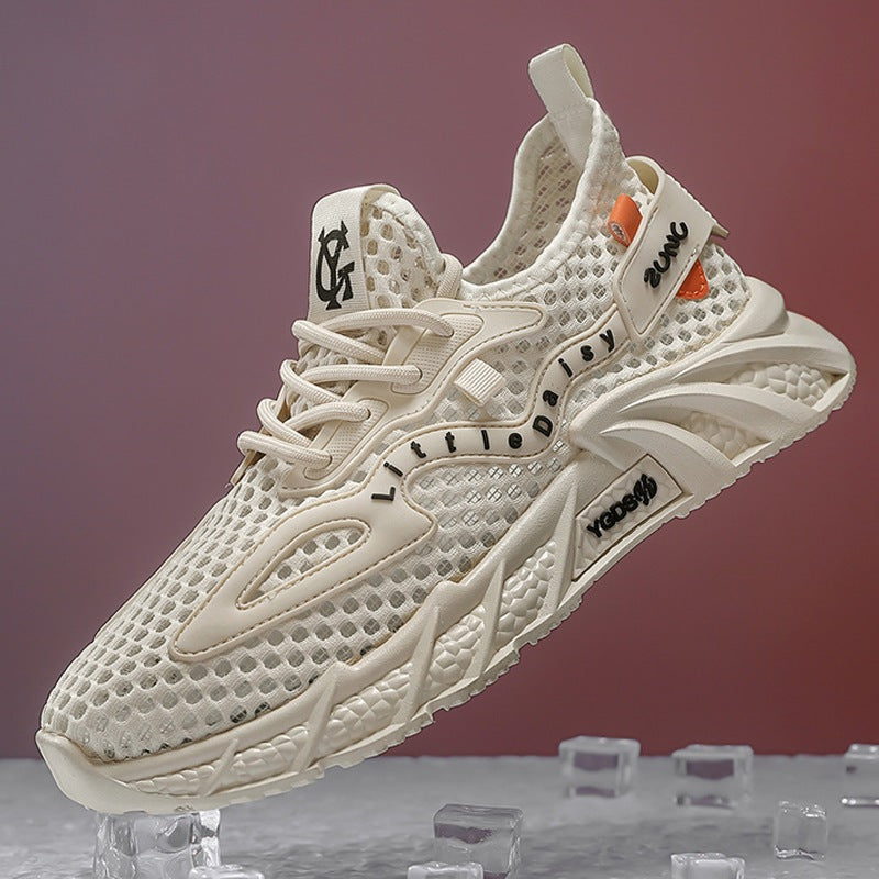 Damen Sportliche Mesh-Sneaker mit atmungsaktivem Obermaterial und innovativem Dämpfungssystem R&B