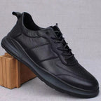 Herren Komfortable Leder Sneakers R&B