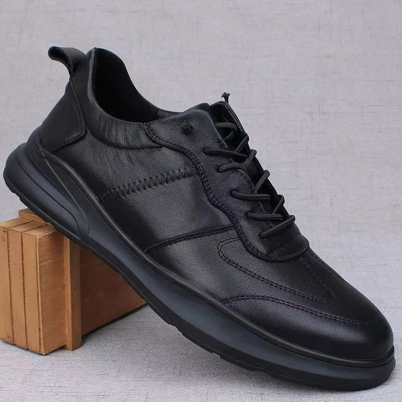 Herren Komfortable Leder Sneakers R&B