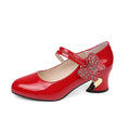 Damen elegante Pumps mit ornamentaler Schmetterlingsapplikation R&B