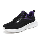 Damen Atmungsaktive Lauf-Sneaker mit elastischem Obermaterial und rutschfester Sohle