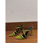 Damen elegante High Heel Sandalen mit verziertem Riemendesign R&B