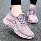 Damen Sportliche Schnürschuhe mit atmungsaktivem Obermaterial R&B
