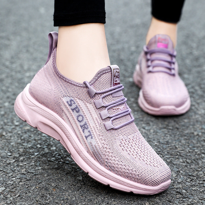 Damen Sportliche Schnürschuhe mit atmungsaktivem Obermaterial R&B