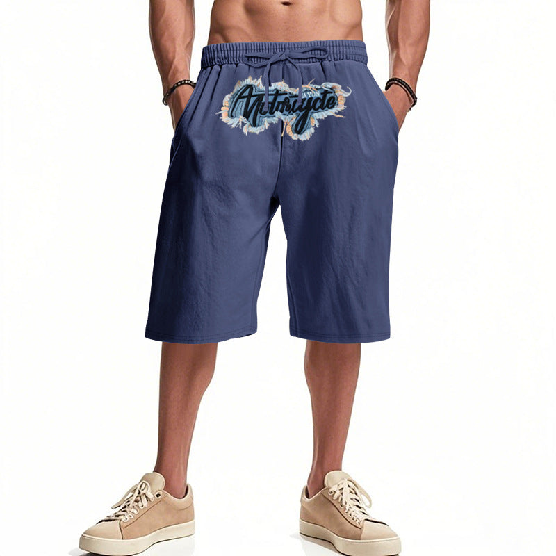 Herren lässige Komfort-Shorts mit verstellbarem Kordelzug und praktischen Seitentaschen R&B