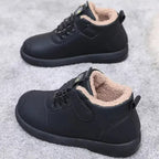 Damen Winter-Sneakerstiefel mit Fleece-Futter | Große Größen