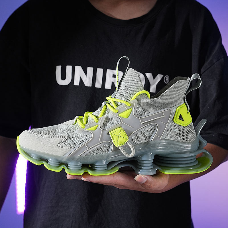 Damen Sportliche Sneakers mit innovativem Dämpfungssystem und rutschfester Sohle R&B