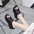 Damen Elegante Wedge-Sandalen mit modischem Riemendesign