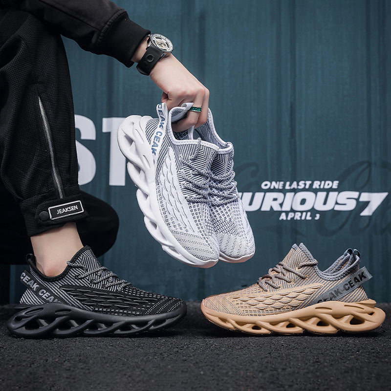 Damen Sportliche Leichtgewicht Sneaker mit atmungsaktiver Mesh-Oberfläche und ergonomischer Dämpfung