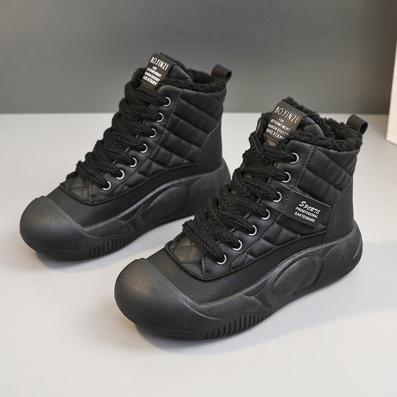 Damen modische Winterboots mit kuscheligem Innenfutter und robuster Sohle R&B