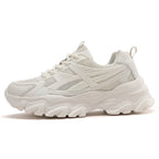 Damen Sportliche Sneakers mit atmungsaktivem Mesh-Obermaterial und stoßdämpfender Sohle