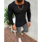 Herren modischer Strickpullover mit strukturiertem Design R&B