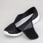 Damen Atmungsaktive Slip-On Sneakers mit flexiblem Netzdesign R&B