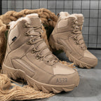 Herren hochgeschnittene Winterboots mit isolierendem Futter und rutschfester Sohle R&B